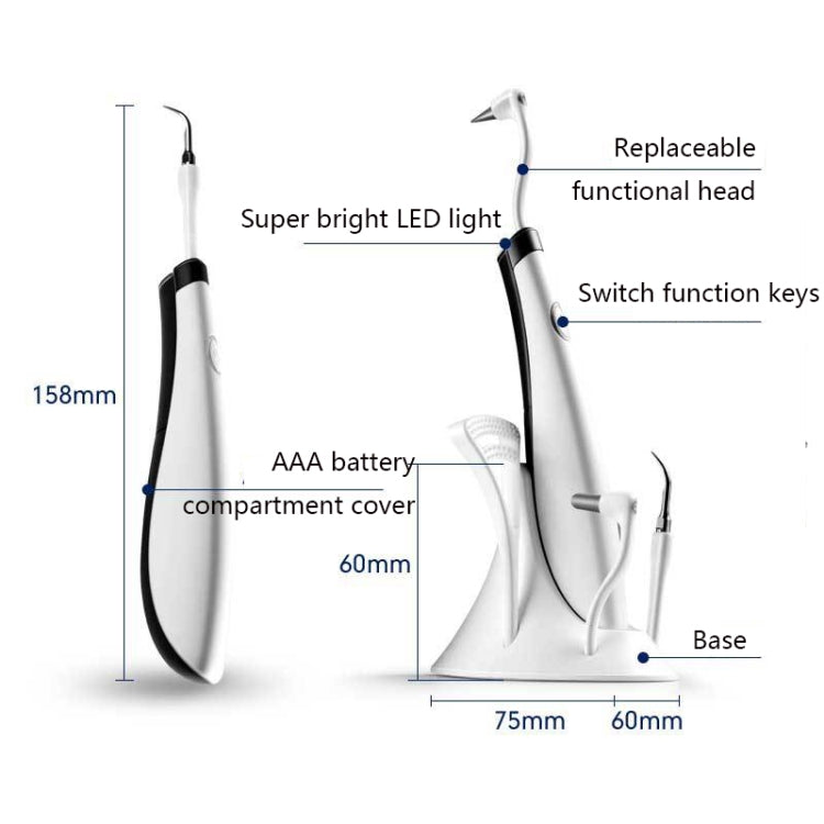 2319-S-51 Household Sonic Scaler Portable Dental Care Tool Dental Cleaning Instrument 2319-S-51 Household Sonic Scaler Portable Dental Care Tool Dental Cleaning Instrument