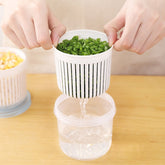 Onion Ginger Garlic Drainage Storage Box Kitchen Vegetable Plastic Storage Box Refrigerator Seal Storage Box