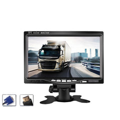 YB-700A-1 7 Inch 12/24V HD Car Monitor Display HDMI VGA AV Interface Home Computer Video Player Resolution:, 1024 x 600