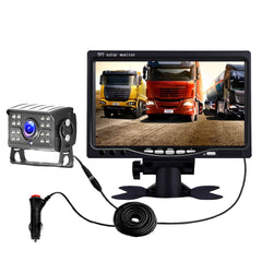 Big Truck 7 Inch Display Night Vision Camera Reversing Monitoring System Car HD Inverted Video, Resolution:, 1024 x 600