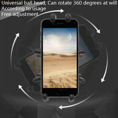 N-STAR NJN002 Motorcycle Metal Aluminum Alloy Universal Anti-Theft Mobile Phone Bracket, NJN002(T-shaped Ball Head Installation), NJN002(Inclined Ball Head Installation)