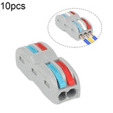SPL-2 2 In 3 Out Colorful Quick Line Terminal Multi-Function Dismantling Wire Connection Terminal, SPL-2 2 In 3 Out, SPL-3 3 In 3 Out, SPL-42 2 In 4 Out, SPL-62 2 In 6 Out, SPL-63 3 In 6 Out, SPL-93 3 In 9 Out, LT-624 2 In 4 Out, LT-626 2 In 6 Out