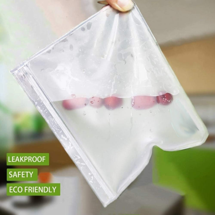 Translucent Frosted PEVA Food Preservation Bag Refrigerator Food Storage Bag Self-Sealing Food Bag, 5 PCS / Set(NO.1x5), 5 PCS / Set(NO.2x5), 6 PCS / Set(NO.1x4+NO.2x2), 10 PCS / Set(NO.1x6+NO.2x4), 12 PCS / Set(NO.1x7+NO.2x5) Translucent Frosted PEVA Food Preservation Bag Refrigerator Food Storage Bag Self-Sealing Food Bag, 5 PCS / Set(NO.1x5), 5 PCS / Set(NO.2x5), 6 PCS / Set(NO.1x4+NO.2x2), 10 PCS / Set(NO.1x6+NO.2x4), 12 PCS / Set(NO.1x7+NO.2x5)