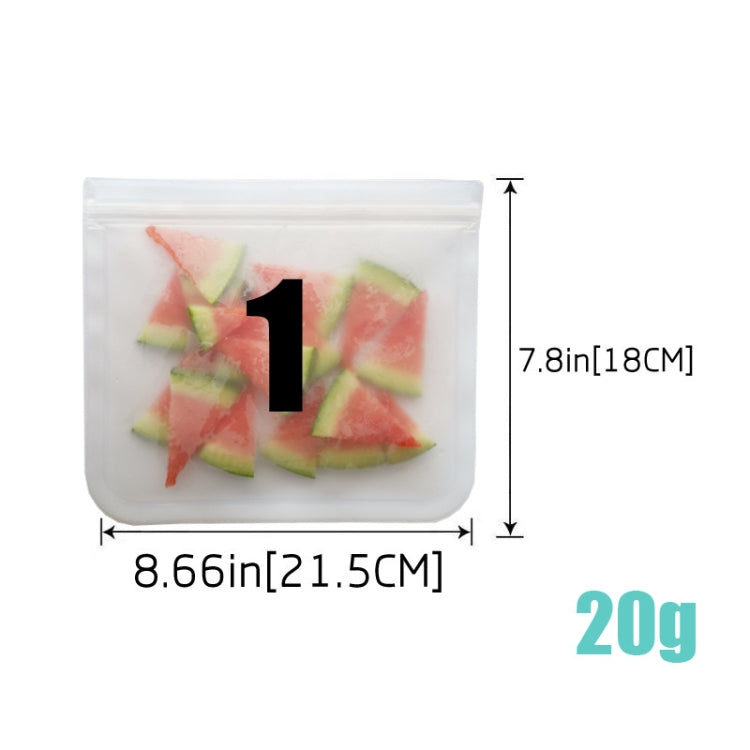 Translucent Frosted PEVA Food Preservation Bag Refrigerator Food Storage Bag Self-Sealing Food Bag, 5 PCS / Set(NO.1x5), 5 PCS / Set(NO.2x5), 6 PCS / Set(NO.1x4+NO.2x2), 10 PCS / Set(NO.1x6+NO.2x4), 12 PCS / Set(NO.1x7+NO.2x5) Translucent Frosted PEVA Food Preservation Bag Refrigerator Food Storage Bag Self-Sealing Food Bag, 5 PCS / Set(NO.1x5), 5 PCS / Set(NO.2x5), 6 PCS / Set(NO.1x4+NO.2x2), 10 PCS / Set(NO.1x6+NO.2x4), 12 PCS / Set(NO.1x7+NO.2x5)