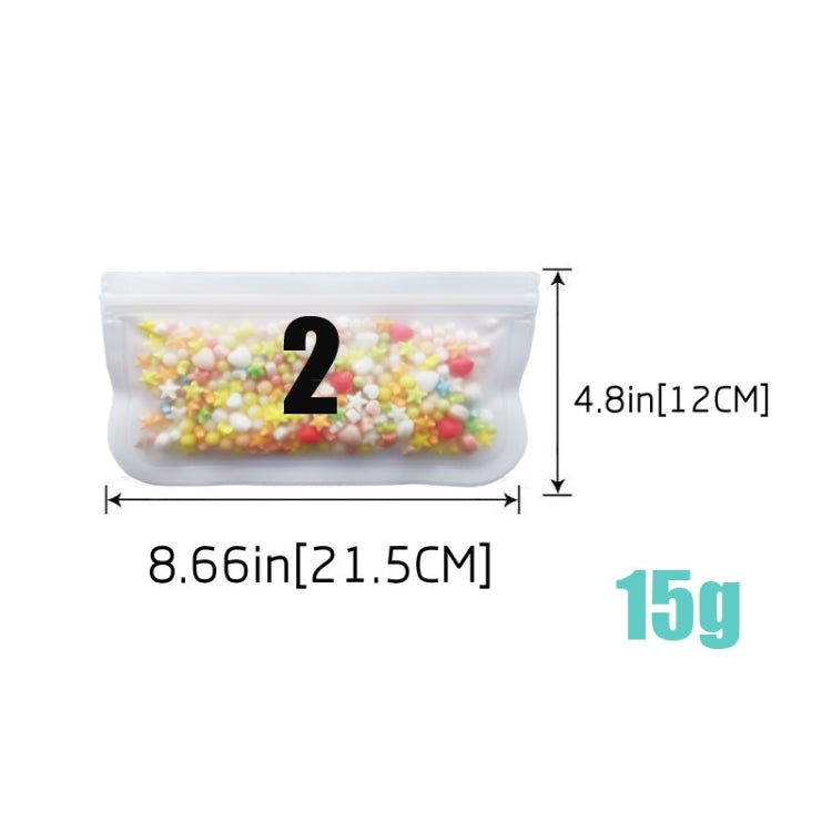 Translucent Frosted PEVA Food Preservation Bag Refrigerator Food Storage Bag Self-Sealing Food Bag, 5 PCS / Set(NO.1x5), 5 PCS / Set(NO.2x5), 6 PCS / Set(NO.1x4+NO.2x2), 10 PCS / Set(NO.1x6+NO.2x4), 12 PCS / Set(NO.1x7+NO.2x5) Translucent Frosted PEVA Food Preservation Bag Refrigerator Food Storage Bag Self-Sealing Food Bag, 5 PCS / Set(NO.1x5), 5 PCS / Set(NO.2x5), 6 PCS / Set(NO.1x4+NO.2x2), 10 PCS / Set(NO.1x6+NO.2x4), 12 PCS / Set(NO.1x7+NO.2x5)