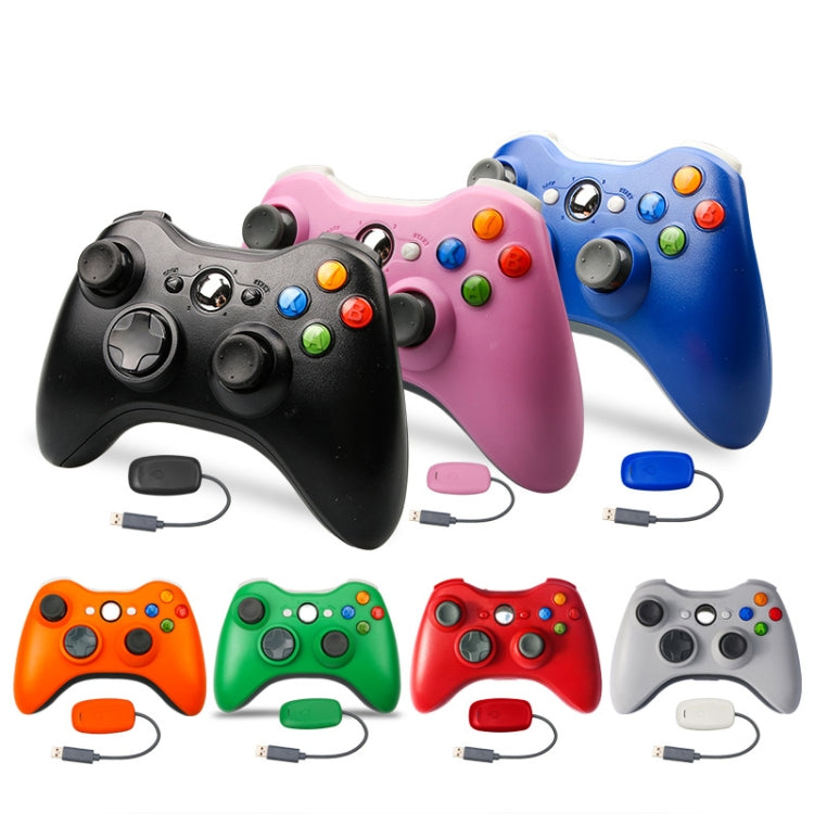 2.4G Wireless Game Controller For Xbox 360, White, Pink, Red, Green, Blue, Black, Orange 2.4G Wireless Game Controller For Xbox 360, White, Pink, Red, Green, Blue, Black, Orange
