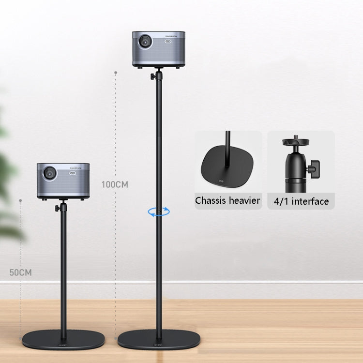 Xiaotian Desktop Metal Projection Machine Bracket Liftable Telescopic Holder, Style:, L22 Floor Standard Version Xiaotian Desktop Metal Projection Machine Bracket Liftable Telescopic Holder, Style:, L22 Floor Standard Version