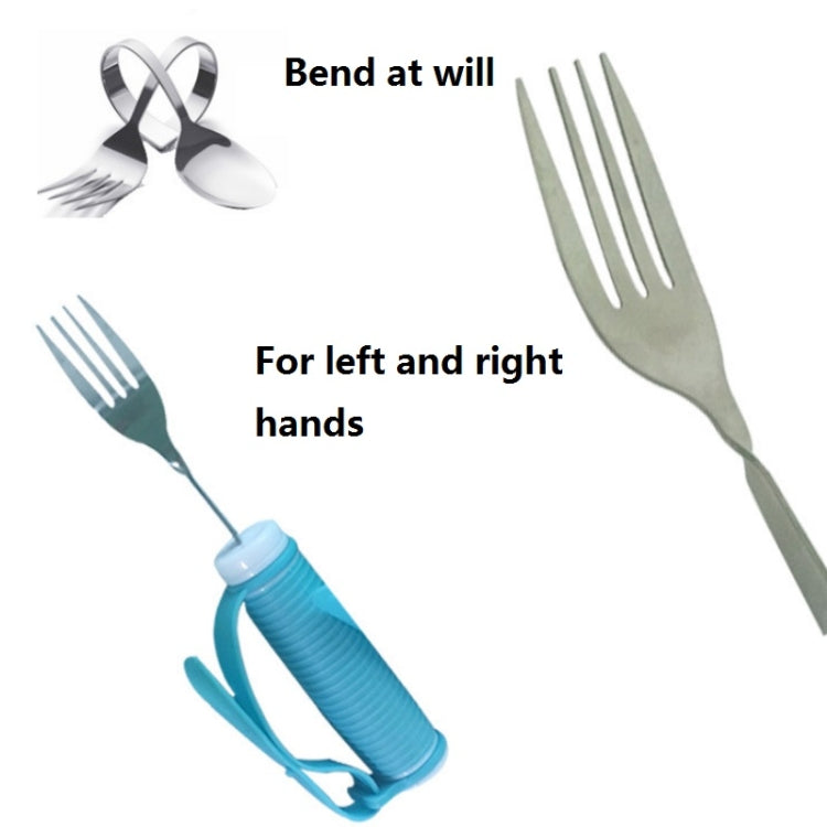 304 Stainless Steel Bendable Self-Service Fork For The Disabled & Elderly, Fork 304 Stainless Steel Bendable Self-Service Fork For The Disabled & Elderly, Fork