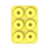 Oven Baking Tools Silicone Cake Donut Mold, 8 Even Brown, 6 Even Blue, 6 Even Purple, 6 Even Green, 6 Even Orange, 6 Even Yellow, 6 Even Red