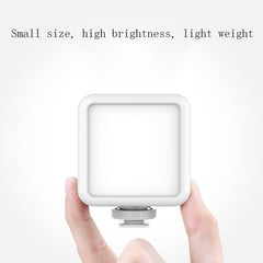 Ulanzi VL49 6W Small LED Video Light 5500K Dimmable Photography Soft Light Vlog Fill Light, VL49