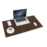 CF9011 Desk Pad Retro Crazy Horse Leather Notebook Computer Mouse Pad Oversized Anti-Slip Desktop Computer Desk Leather Pad