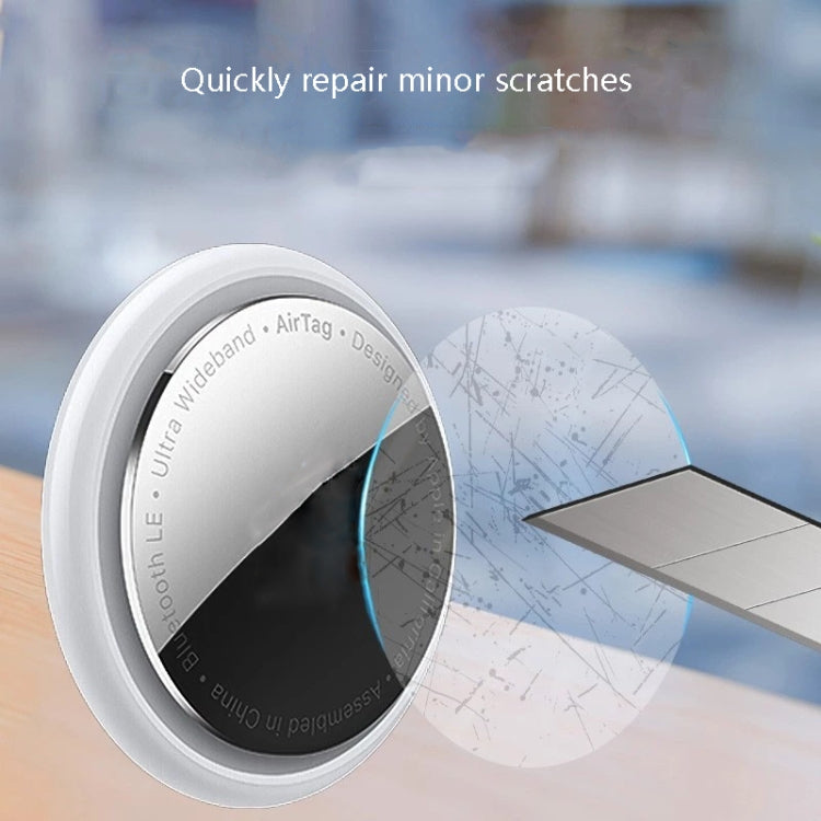 Hydrocoagulant Film Protective Film For AirTag, 50 Pairs HD Front + Back, 50 Pairs Frosted Front + Back Hydrocoagulant Film Protective Film For AirTag, 50 Pairs HD Front + Back, 50 Pairs Frosted Front + Back
