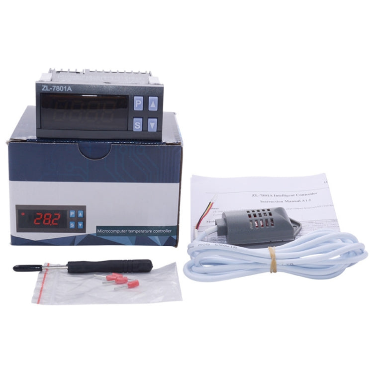 ZL-7801A Dual Output Intelligent Temperature And Humidity Conductor Automatic Temperature Conductor ZL-7801A Dual Output Intelligent Temperature And Humidity Conductor Automatic Temperature Conductor