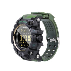 Waterproof Sports Smart Watch EX16S Camouflage Outdoor Bluetooth Remote Pedemeter Long Standby