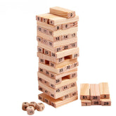 54pcs /Set Childrens Educational Building Block Toys Stacking Game