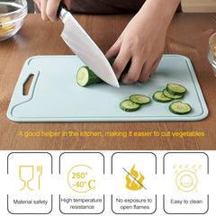 Silicone Anti-mildew And Heat-resistant Vegetable Cutting Board For Household Kitchen