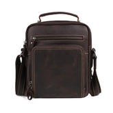 6479 Men Casual Large-Capacity One-Shoulder Messenger Leather Bag