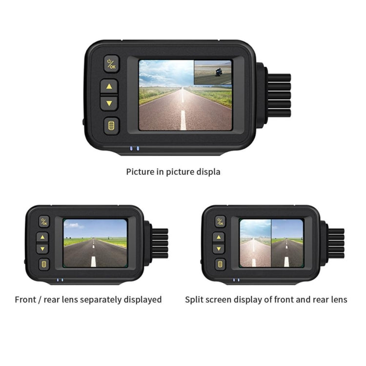 MT30 720P Waterproof Motorcycle Driving Recorder Locomotive Front And Rear Double Lens Recorder, MT30 MT30 720P Waterproof Motorcycle Driving Recorder Locomotive Front And Rear Double Lens Recorder, MT30