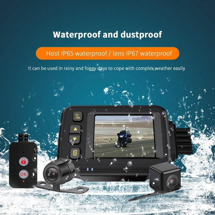 MT30 720P Waterproof Motorcycle Driving Recorder Locomotive Front And Rear Double Lens Recorder, MT30 MT30 720P Waterproof Motorcycle Driving Recorder Locomotive Front And Rear Double Lens Recorder, MT30
