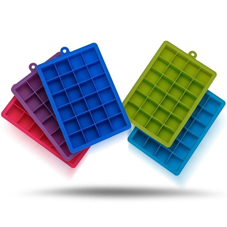 24 Grids Silicone Ice Cube Tray Molds Square Shape Ice Cube Maker Fruit Popsicle Ice Cream Mold 24 Grids Silicone Ice Cube Tray Molds Square Shape Ice Cube Maker Fruit Popsicle Ice Cream Mold