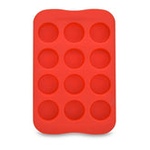 Silicone Chocolate Mold Tray Creative Geometry Shaped Ice Cube Cake decoration Mold, Round, Square, Heart, Star