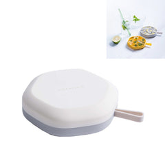 DIY Creative Hexagonal Ice Cube Mold Storage Box DIY Homemade Ice Tray, Hexagonal(White), Hexagonal(Light Blue), Hexagonal(Red Blue), Hexagonal(Yellow Blue)