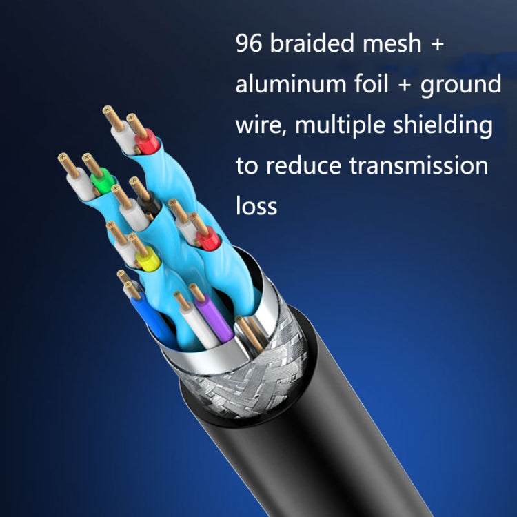 Jasoz 4K HDMI High-Definition Projector Cable Computer Video Cable Oxygen-Free Copper Core, Cable Length: Jasoz 4K HDMI High-Definition Projector Cable Computer Video Cable Oxygen-Free Copper Core, Cable Length: