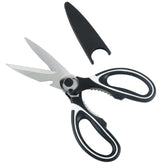 4 PCS Kitchen Scissors Multi-Function Home Stainless Steel Scissors, 4 in 1 Kitchen Scissors