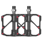 1 Pair PROMEND Bicycle Road Bike Mountain Bike 3 Palin Carbon Fiber Bearing Pedal