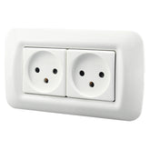PC Panel Duplex Israel Three-Hole Wall Power Socket