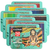 Kalour 240 Colors Color Lead Pencil Set Hand Painted Doodle Color Pencil Painting Pencil
