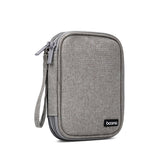 Baona BN-C003 Mobile Hard Disk Protection Cover Portable Storage Hard Disk Bag, Double-layer (Gray), Double-layer (Black), Single-layer (Gray), Single-layer (Black)