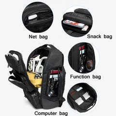 Ozuko 9386 Men Outdoor Multi-Function Travel Mountaineering Backpack