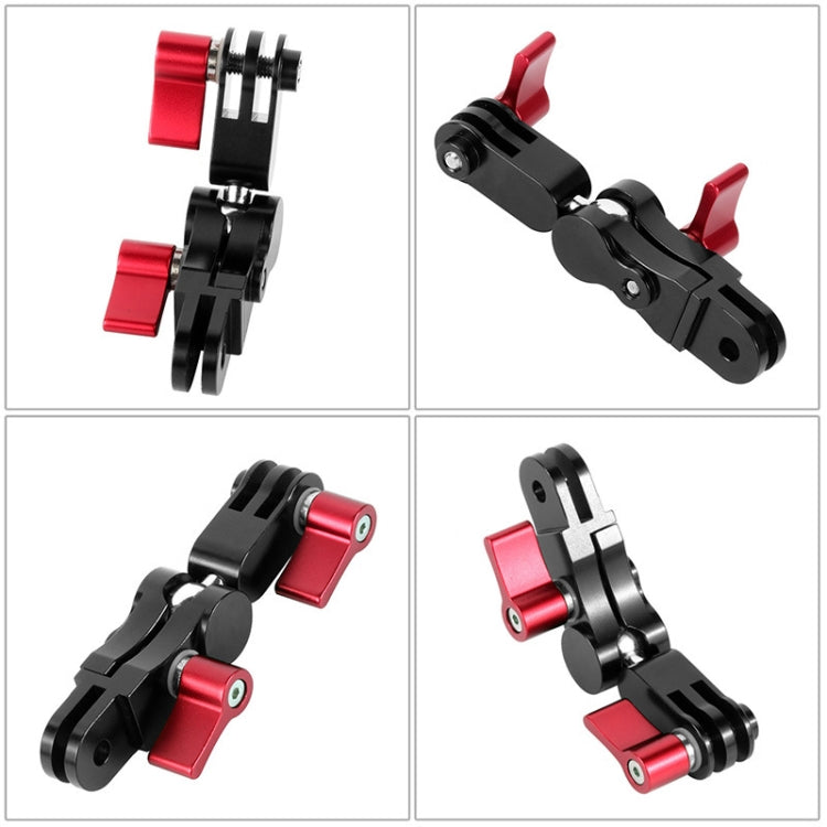 Aluminiumlegierung, 360 Grad drehbarer Halterungsadapter, verstellbarer Armanschluss für GoPro HERO9 Black / HERO8 Black /7 /6 /5 /5 Session /4 Session /4 /3+ /3 /2 /1, DJI Osmo Action, Xiaoyi und andere Actionkameras, Rot, Blau, Schwarz Aluminiumlegierung, 360 Grad drehbarer Halterungsadapter, verstellbarer Armanschluss für GoPro HERO9 Black / HERO8 Black /7 /6 /5 /5 Session /4 Session /4 /3+ /3 /2 /1, DJI Osmo Action, Xiaoyi und andere Actionkameras, Rot, Blau, Schwarz