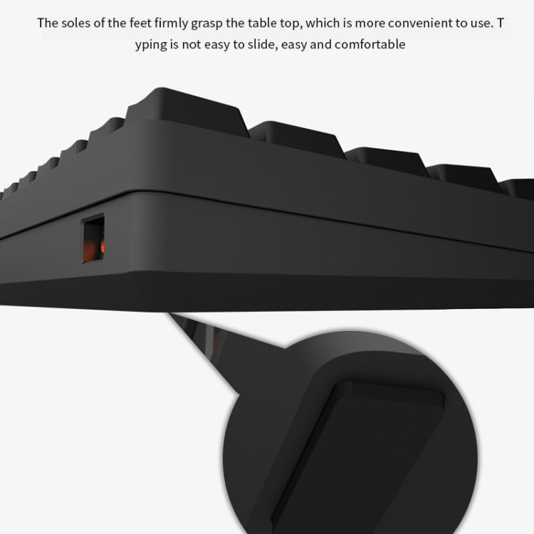 LEAVEN K28 61 Keys Gaming Office Computer RGB Wireless Bluetooth + Wired Dual Mode Mechanical Keyboard, Cabel Length:1.5m LEAVEN K28 61 Keys Gaming Office Computer RGB Wireless Bluetooth + Wired Dual Mode Mechanical Keyboard, Cabel Length:1.5m