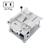 150W Miniature Precision Table Saw Mini Chainsaw Portable Woodworking Sliding Table Saw Multifunctional Cutting Machine,