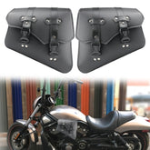 Motorcycle Side Box Package Fast Demolition Triangle Side Bag Leather Cycling Bag