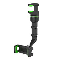 Multifunctional Vehicle-mounted Video Shooting Rearview Mirror Bracket, Green, Grey