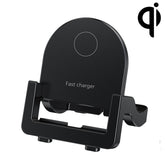 KH-18 15W Vertical Wireless Fast Charger with Phone Holder