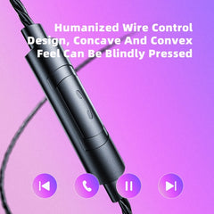 Auriculares intrauditivos con cable y micrófono QKZ AK6 PRO HiFi Subwoofer, coloridos, negros, blancos y verdes