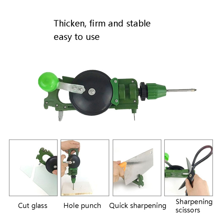 Hand-Operated Hole Puncher Glass Hand-Held Sharpener Household Tool, Hand-Operated Hole Puncher Hand-Operated Hole Puncher Glass Hand-Held Sharpener Household Tool, Hand-Operated Hole Puncher