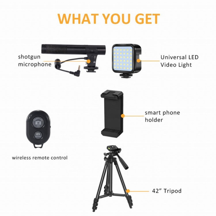 KIT-05LM Live Broadcast Video Shooting LED Light Tripod Kit KIT-05LM Live Broadcast Video Shooting LED Light Tripod Kit