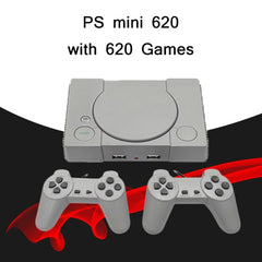 8-Bit Mini Double Players TV Game Console Built-in 620 Games, PS1 mini (EU Plug)