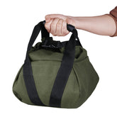 Canvas Weightlifting Fitness Sandbag, 23 x 22 x 17cm