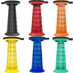 Outdoor Portable Lotus Heightened Folding Telescopic Stool