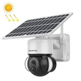 SHIWOJIA Waterproof WiFi Solar Dome IP Camera, Support Two-way Audio & PIR Motion Detection & Night Vision & TF Card