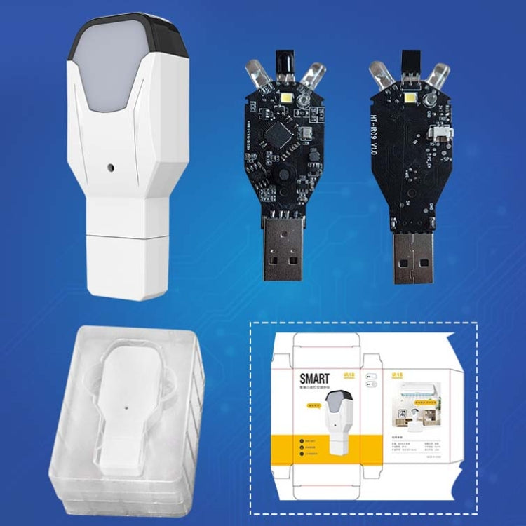 2 PCS IR18 Multifunctional Infrared WiFi Intelligent Voice Remote Control With Night Light Function 2 PCS IR18 Multifunctional Infrared WiFi Intelligent Voice Remote Control With Night Light Function