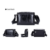 BULL CAPTAIN Leather Shoulder Messenger Bag For Men