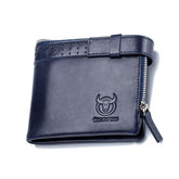 BULL CAPTAIN Anti-theft Brush Leather Wallet For Men
