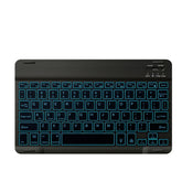 78 Keys 10 Inch RGB Colorful Backlit Bluetooth Keyboard For Mobile Phone / Tablet
